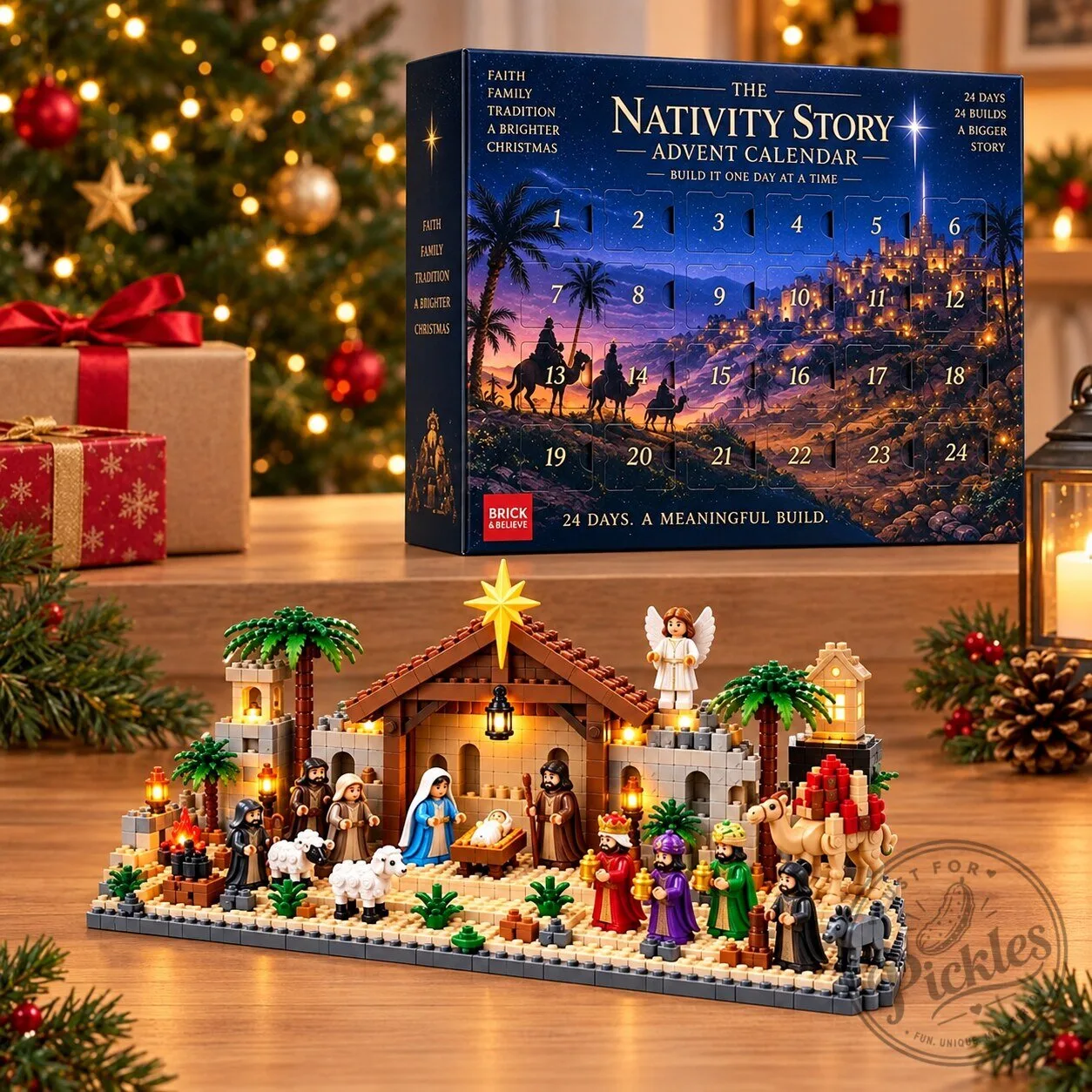 Christian x Christmas x LEGO The Nativity Story Advent Calendar 2026