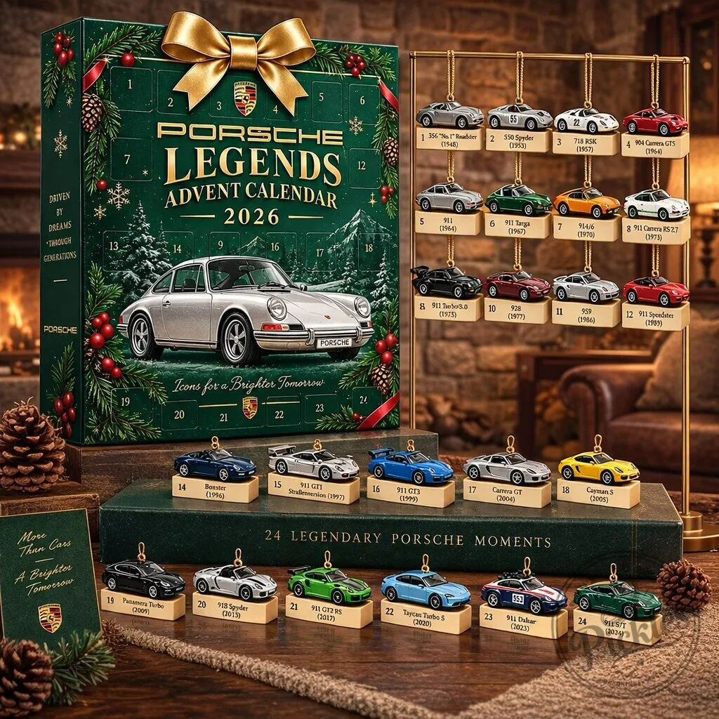 Supercar Porsche Advent Calendar 2026 7 Supercar Porsche Advent Calendar 2026 product design shown in a detailed view