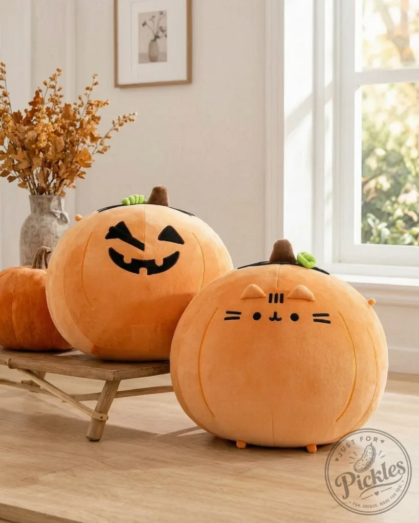 "Top 5 Must-Have Halloween Gifts: Plush, Pajamas, and Candles" 1 Pusheen Pumpkin Plush Halloween Soft Toy