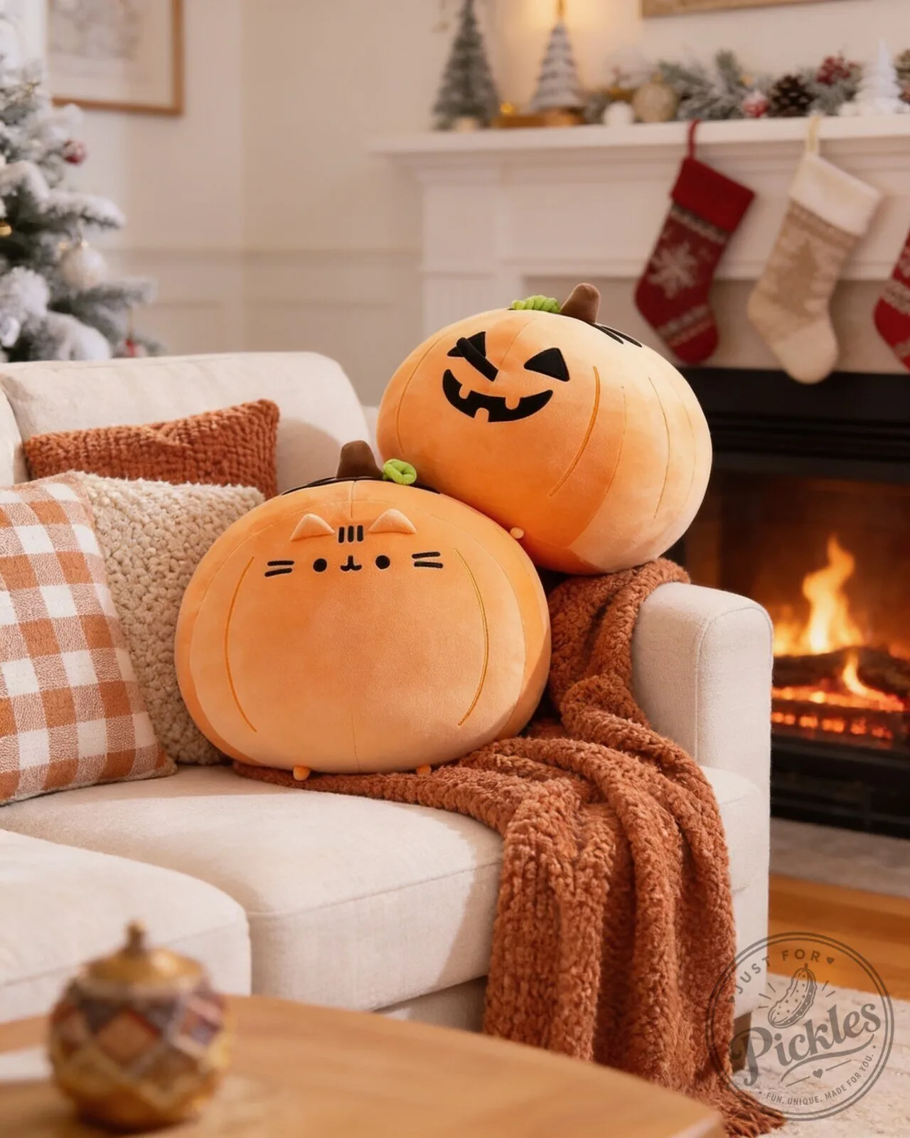Pusheen Pumpkin Plush Halloween Soft Toy 9 Pusheen Pumpkin Plush Halloween Soft Toy product design shown in a detailed view