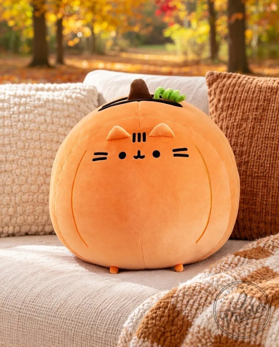 Pusheen Pumpkin Plush Halloween Soft Toy 10 Pusheen Pumpkin Plush Halloween Soft Toy product design shown in a detailed view