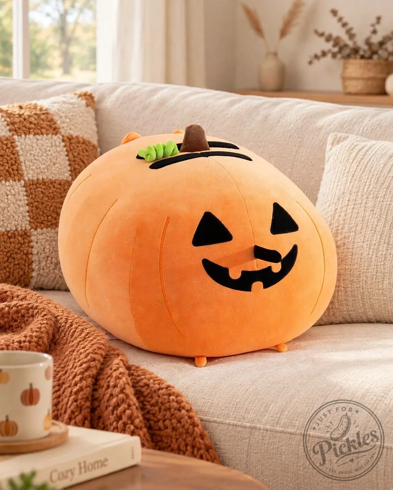 Pusheen Pumpkin Plush Halloween Soft Toy 11 Pusheen Pumpkin Plush Halloween Soft Toy product design shown in a detailed view