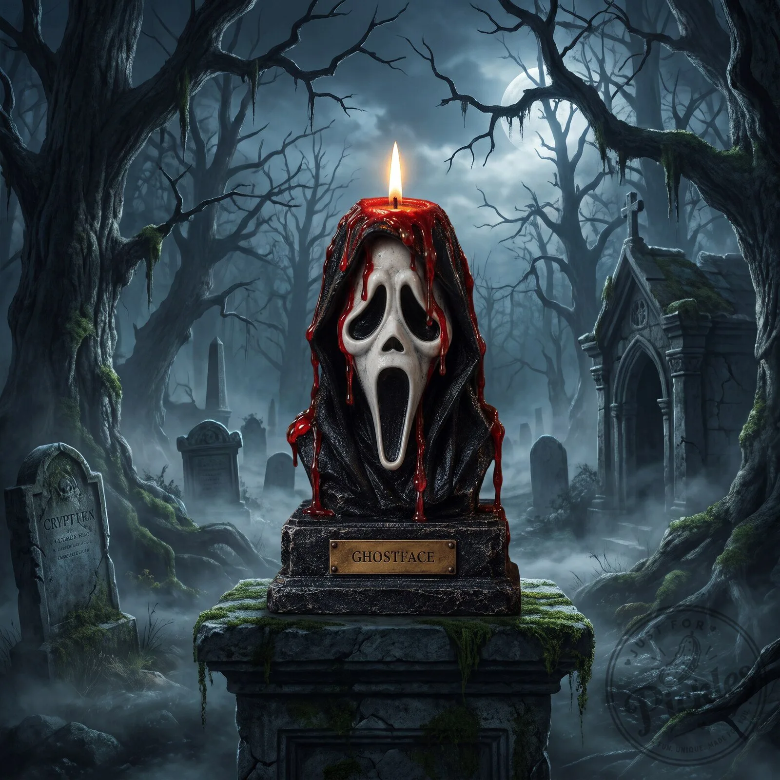GSF Model Candle – Halloween Decor