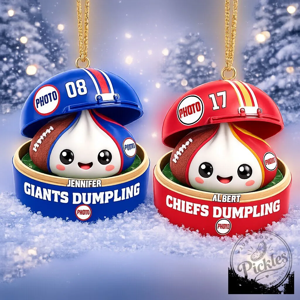 Sport Dumpling Ornament - Personalized Gifts For Sport Fans Christmas Ornament