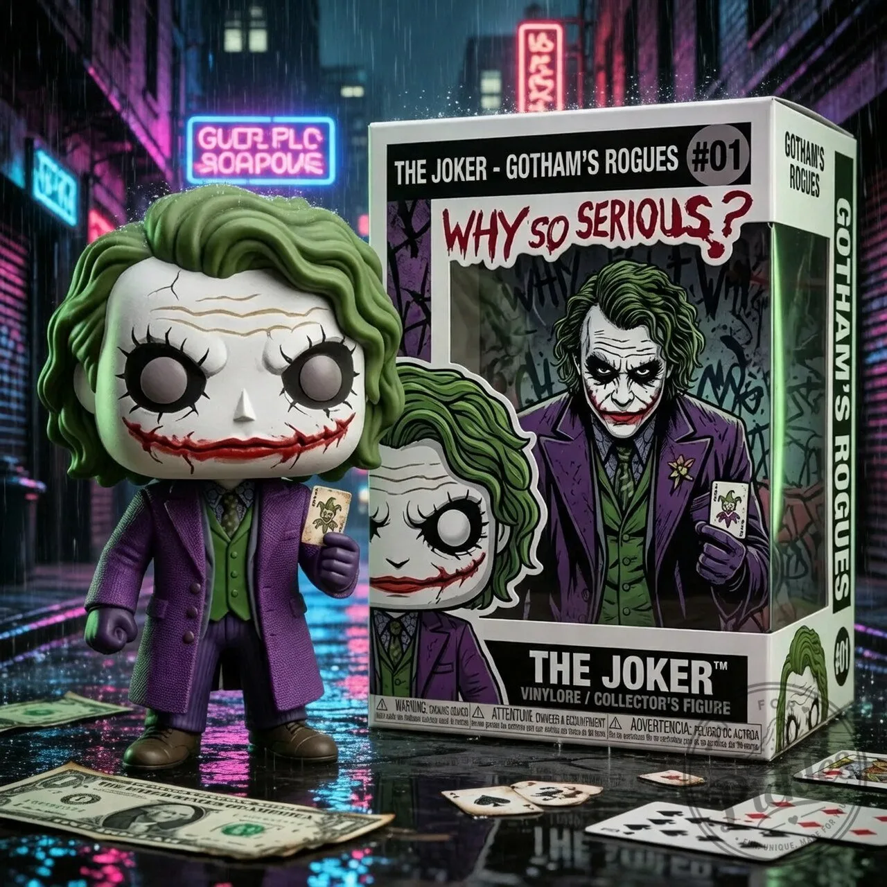 Joker Gothams Rogues Collector Figure