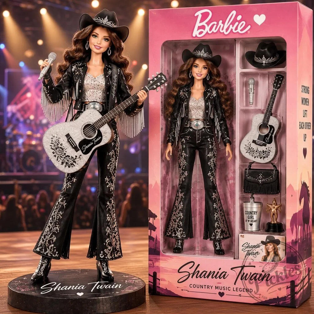 Barbie Signature Shania Twain Collector Doll – Country Music Legend Set