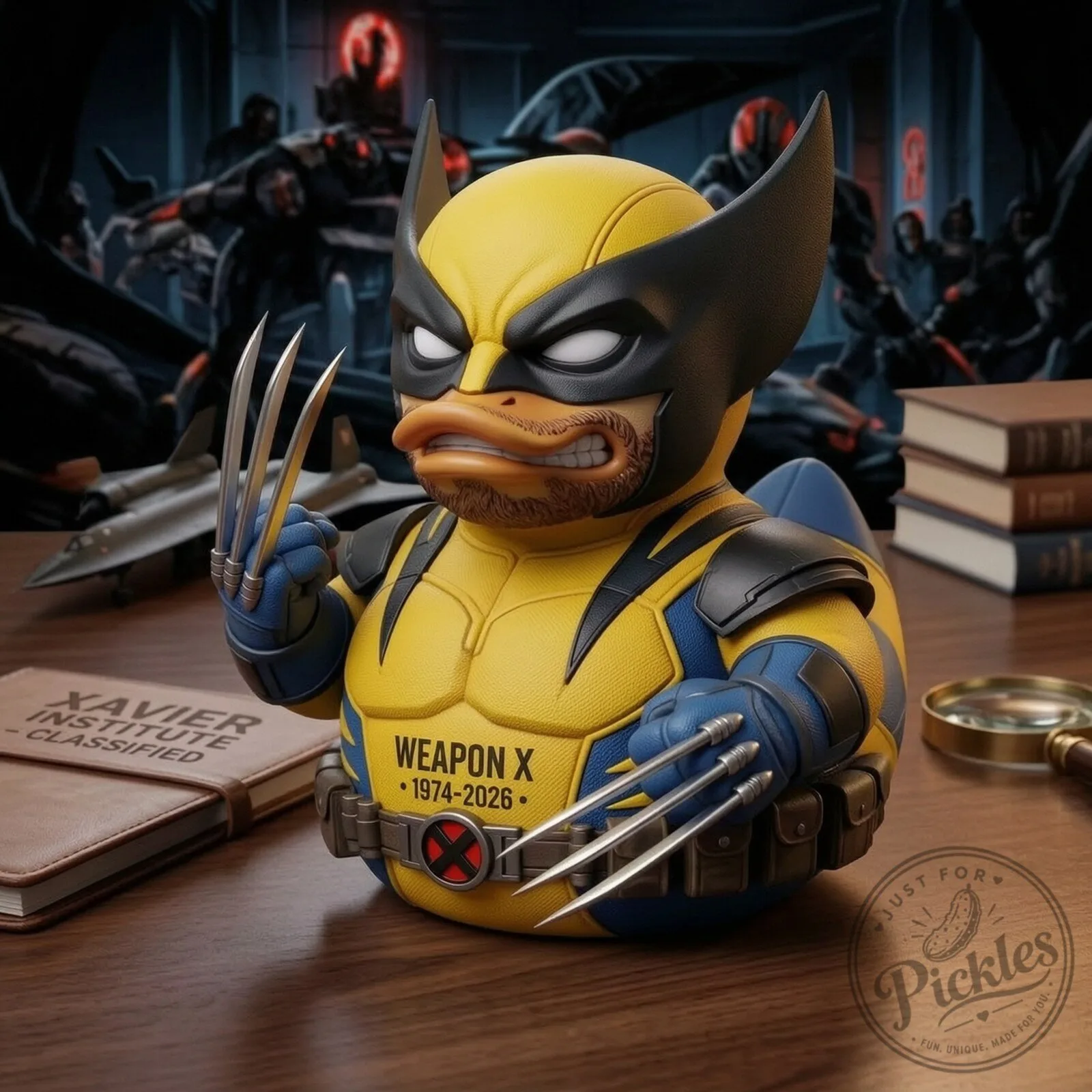 Wolverine Weapon X Tactical Duck Figurine (1974–2026)