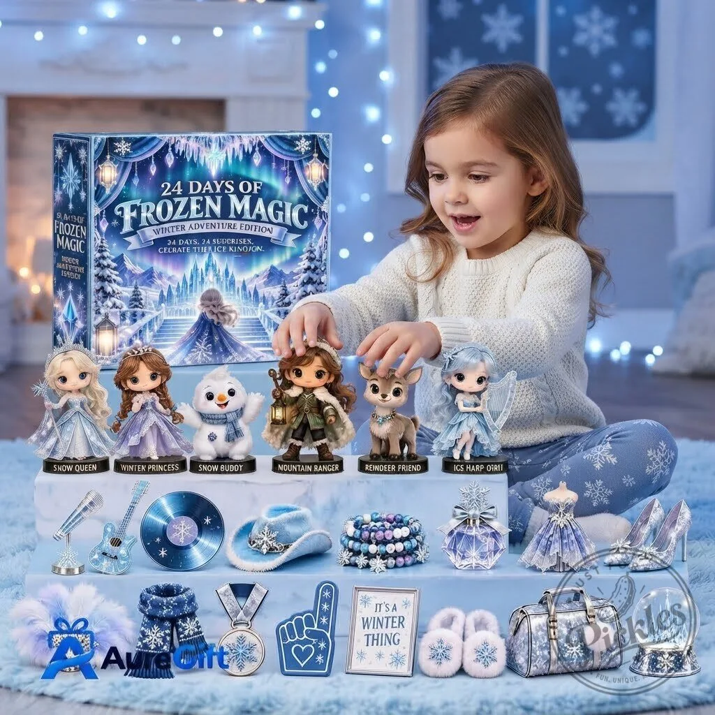 Chrismas KICKK OFF 24 Days of Frozen 3 Advent Calendar – 24 Surprise