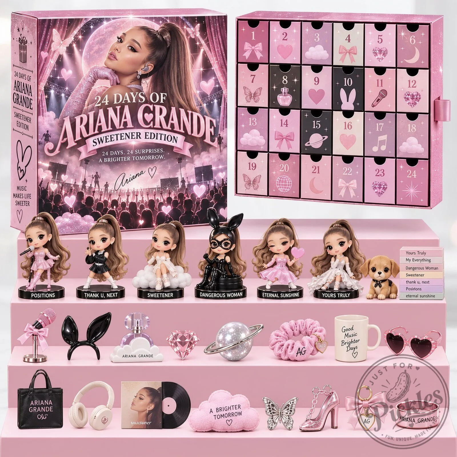 Chrismas KICKK OFF 24 Days of Ariana Grande Advent Calendar