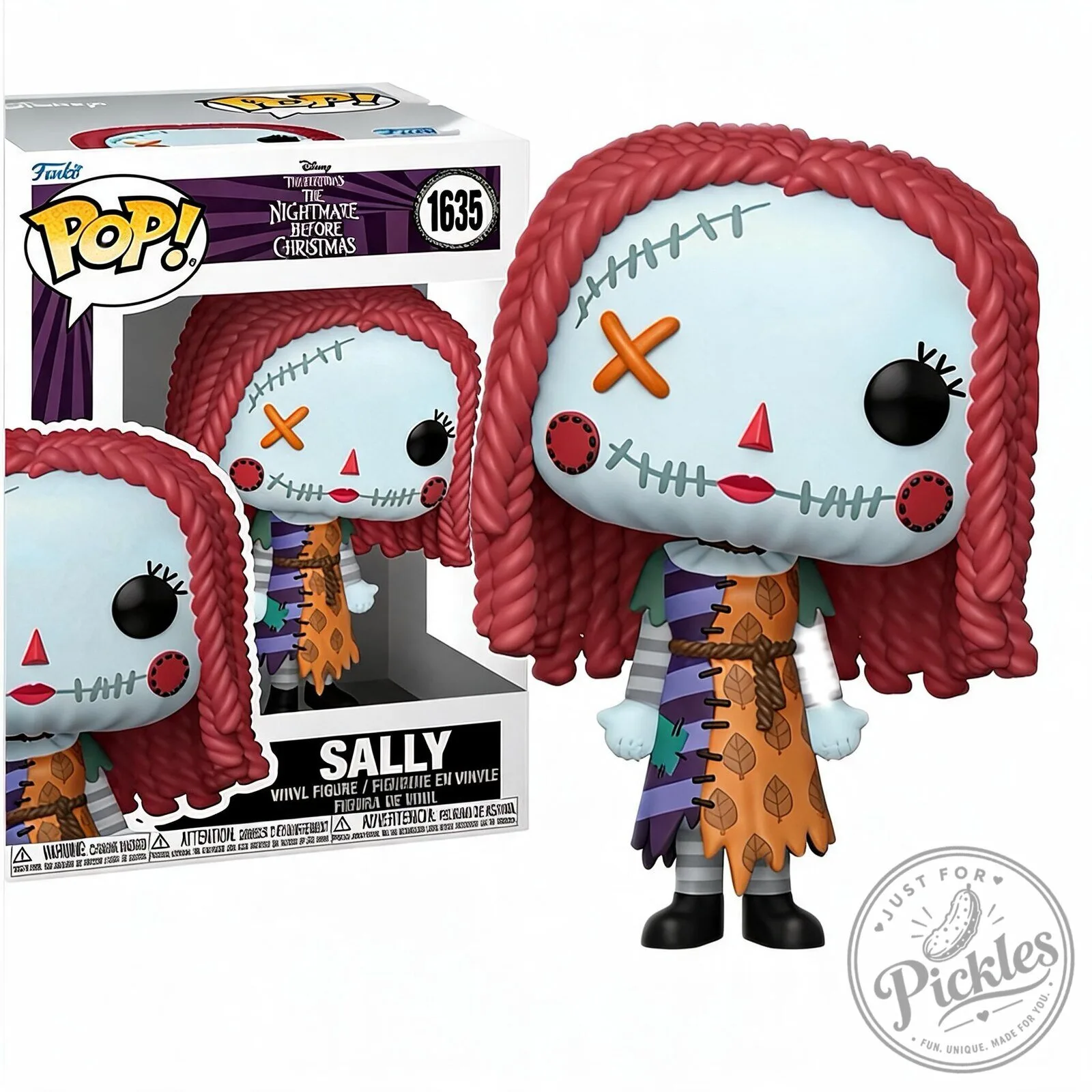 Funko POP - Disney The Nightmare Before Christmas Sally Vinyl Figure 7 Funko POP - Disney The Nightmare Before Christmas Sally Vinyl Figure product design shown in a detailed view