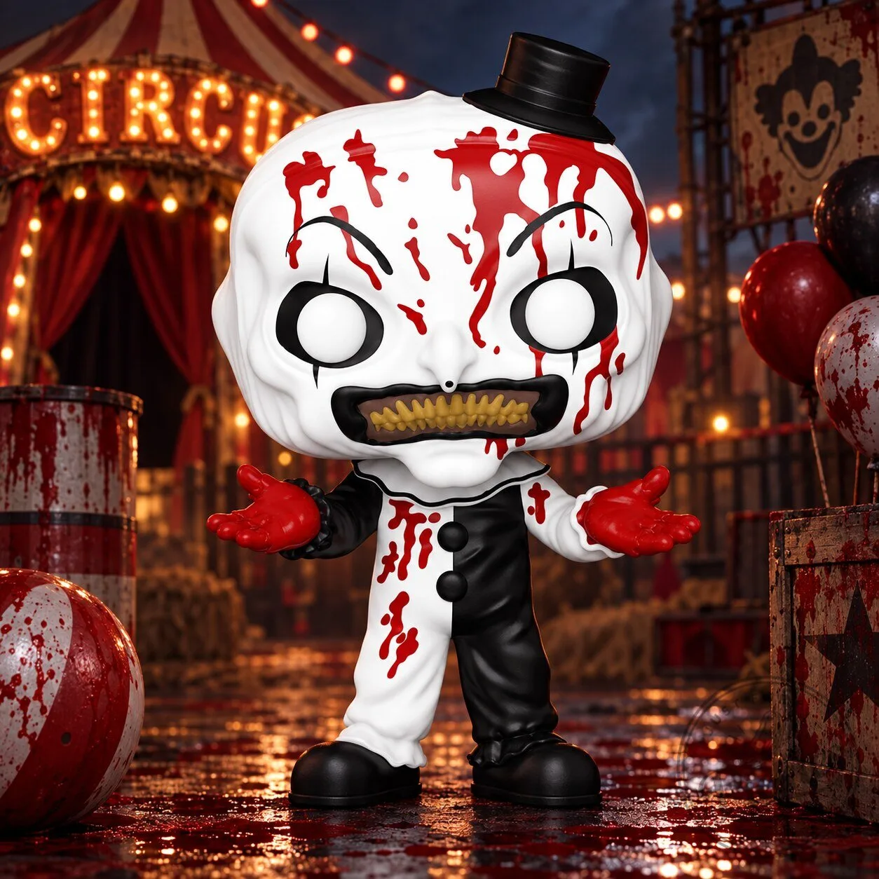 Terrifier Art the Clown Bloody Funko Pop Vinyl Figure