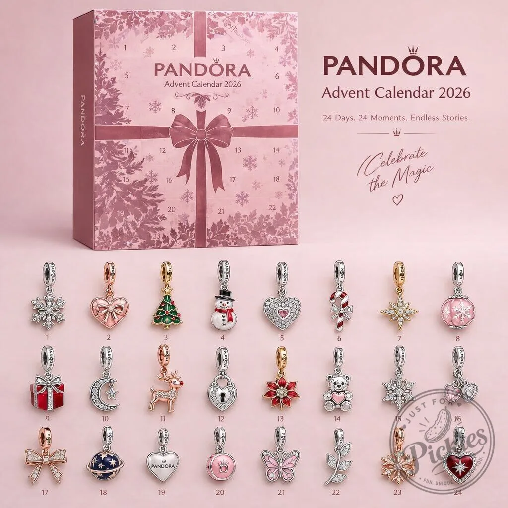 PANDORA Jewellery 2026 Advent Calendar 24-Piece Set 9 PANDORA Jewellery 2026 Advent Calendar 24-Piece Set product design shown in a detailed view