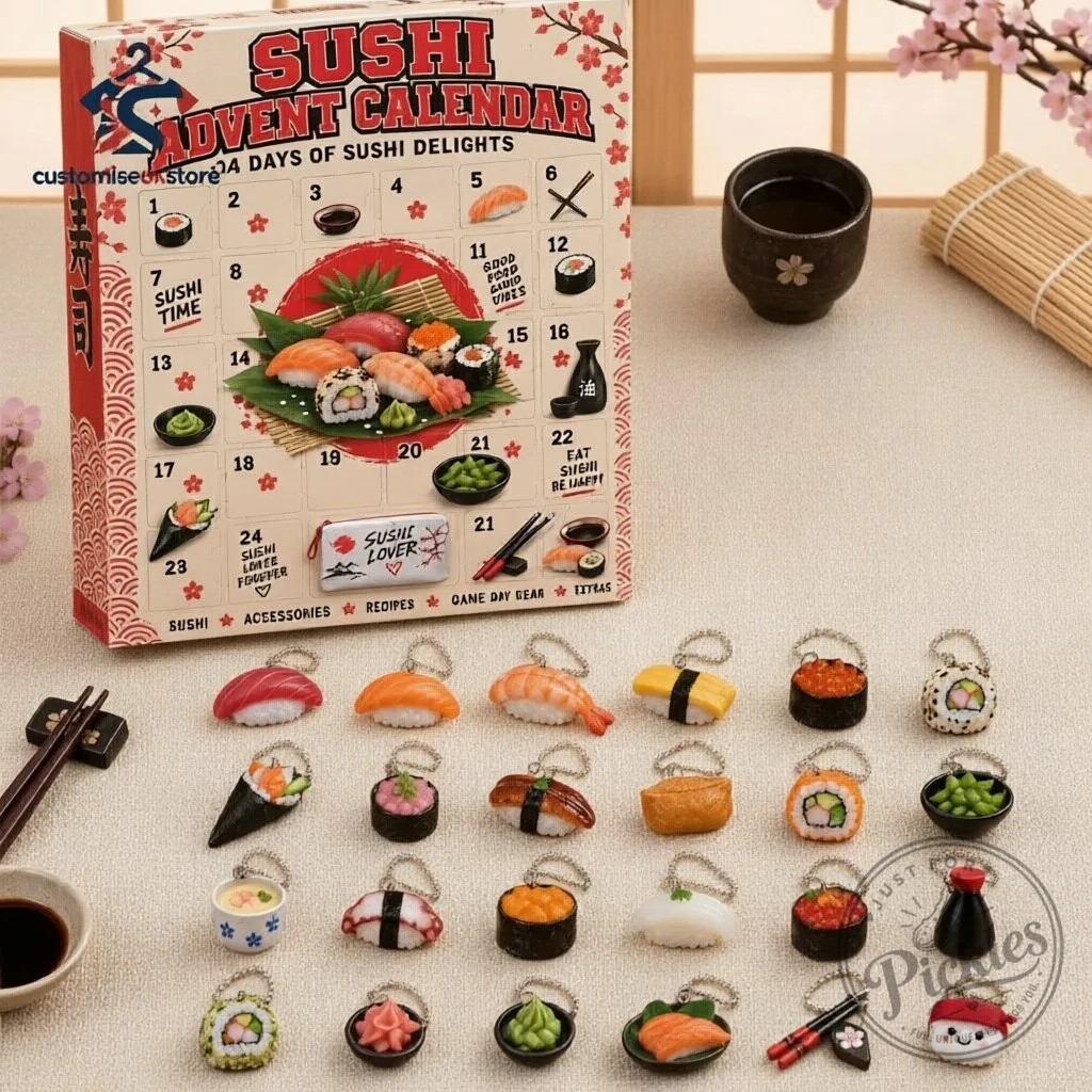 Sushi 2026 Advent Calendar 24-Piece Set