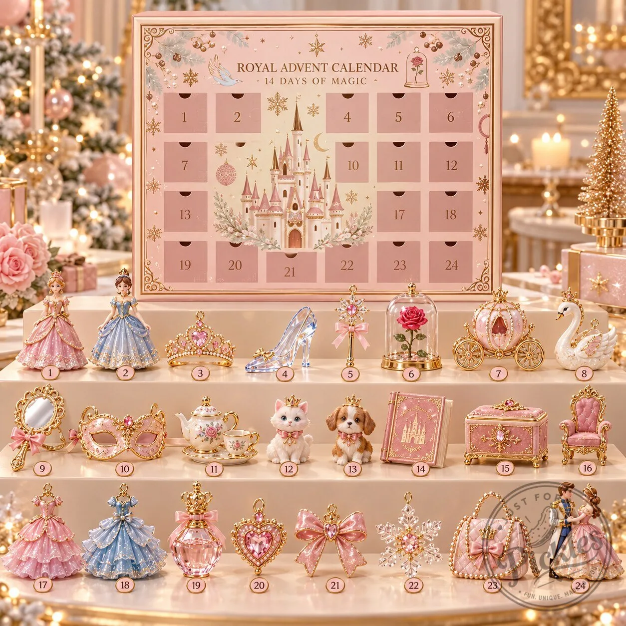 Royal Princess Advent Calendar 2026 – 24 Days of Magical Fairy Tale Gifts & Collectible Ornaments