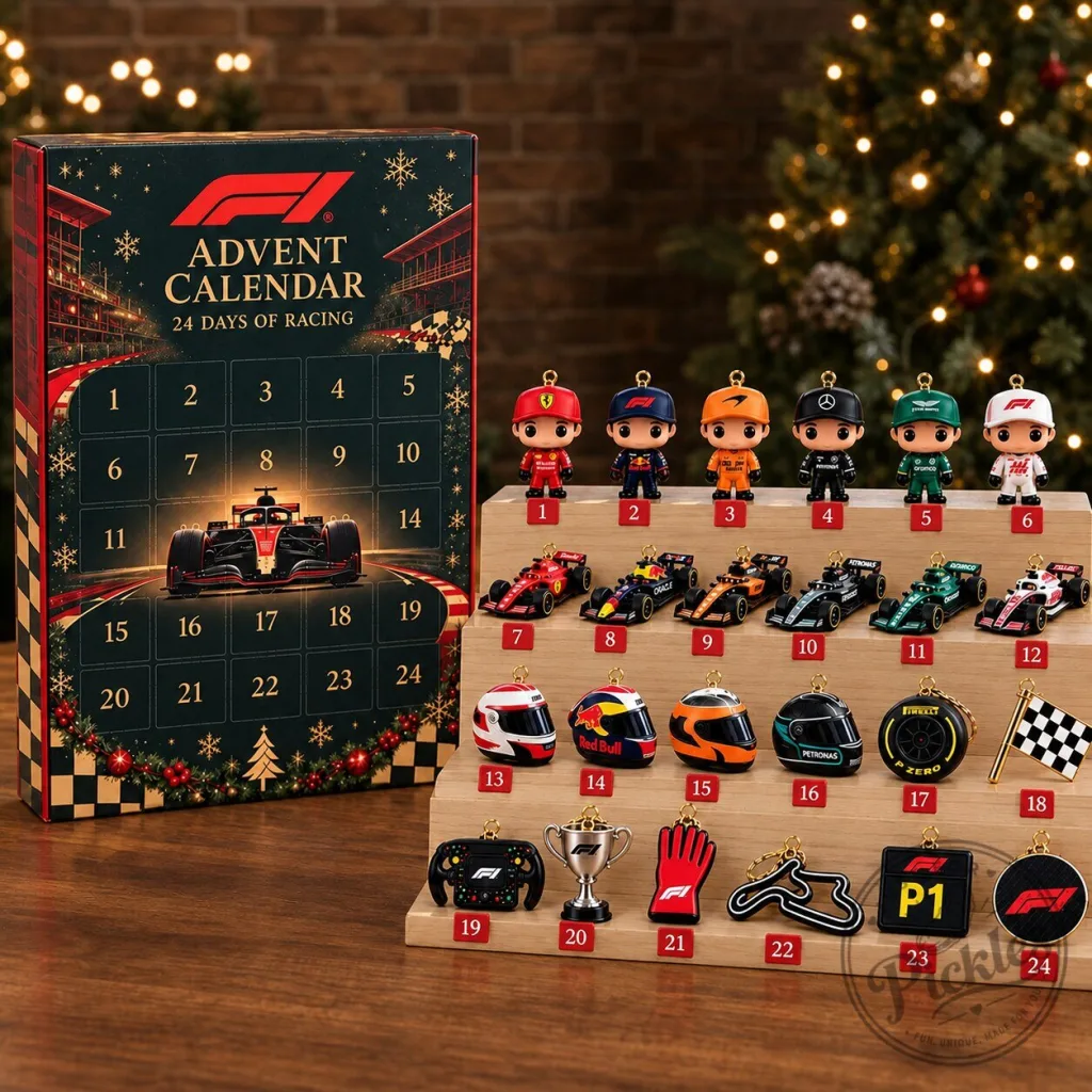 F1 Advent Calendar – 24 Racing Christmas Ornaments