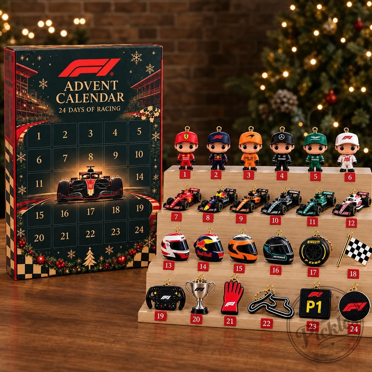 F1 Advent Calendar – 24 Racing Christmas Ornaments