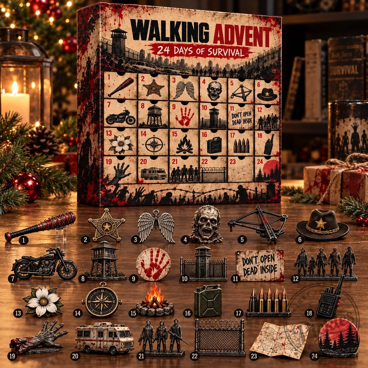 The Walking Dead Advent Calendar - 24 Days of Survival