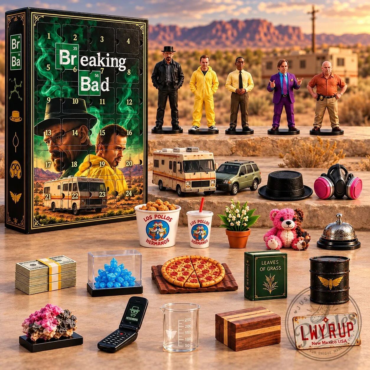 Breaking Bad Advent Calendar 2026 7 Breaking Bad Advent Calendar 2026 product design shown in a detailed view