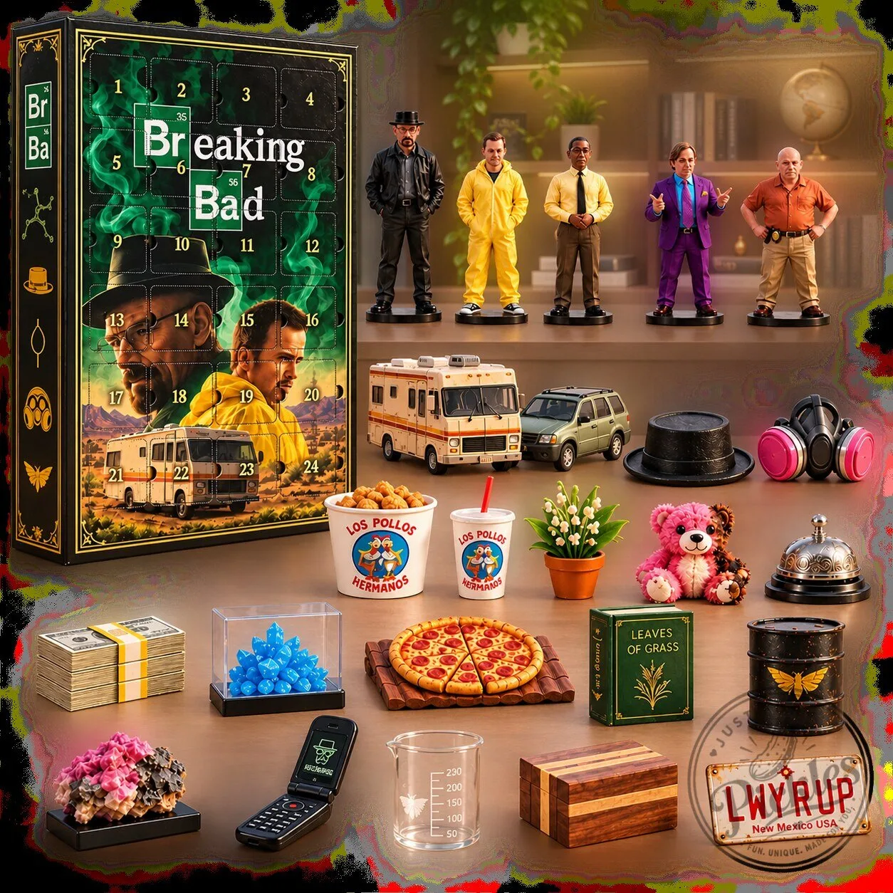 Breaking Bad Advent Calendar 2026 8 Breaking Bad Advent Calendar 2026 product design shown in a detailed view