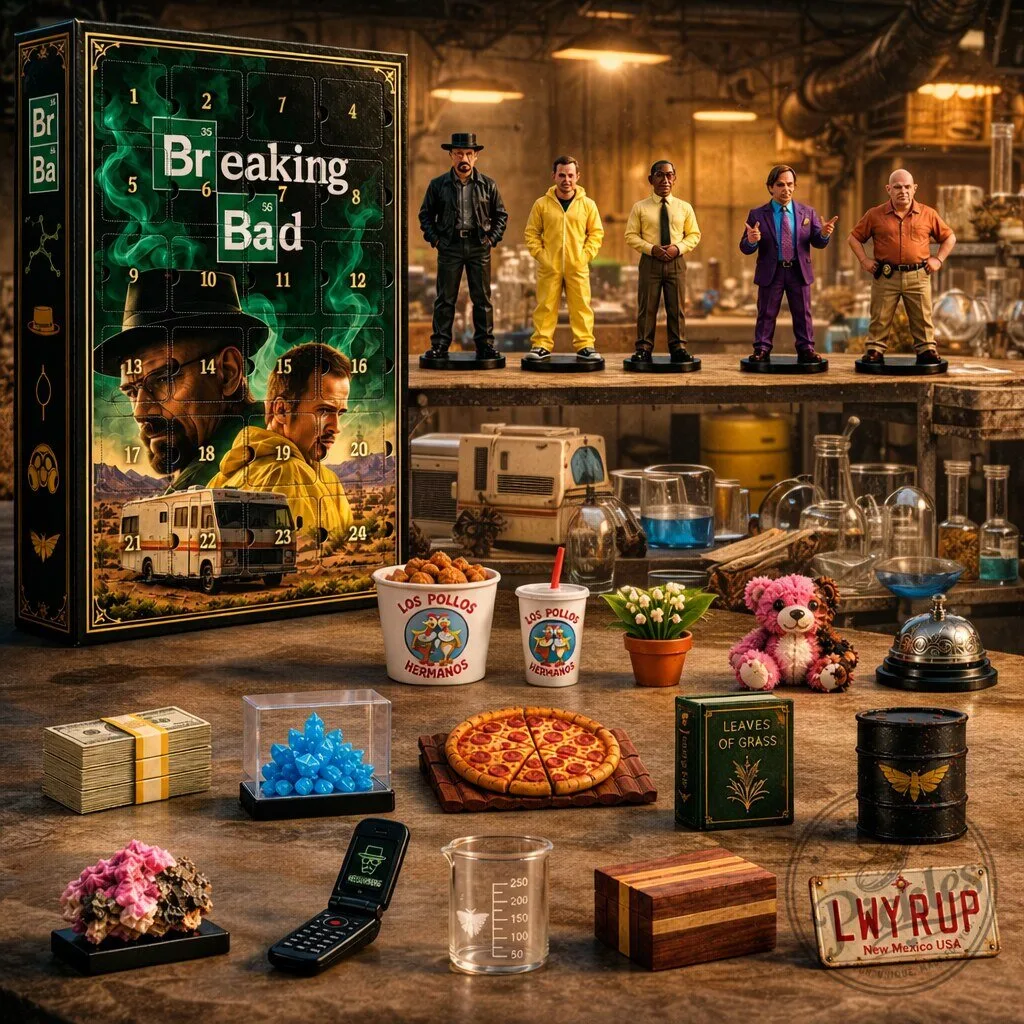 Breaking Bad Advent Calendar 2026 9 Breaking Bad Advent Calendar 2026 product design shown in a detailed view