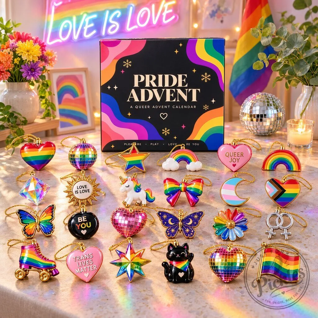 Pride Advent Calendar 11 Pride Advent Calendar product design shown in a detailed view