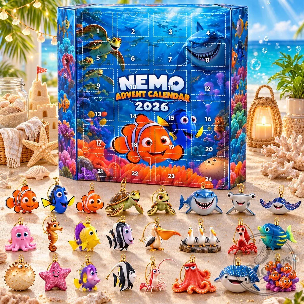 Finding Nemo Advent Calendar 2026 9 Finding Nemo Advent Calendar 2026 product design shown in a detailed view