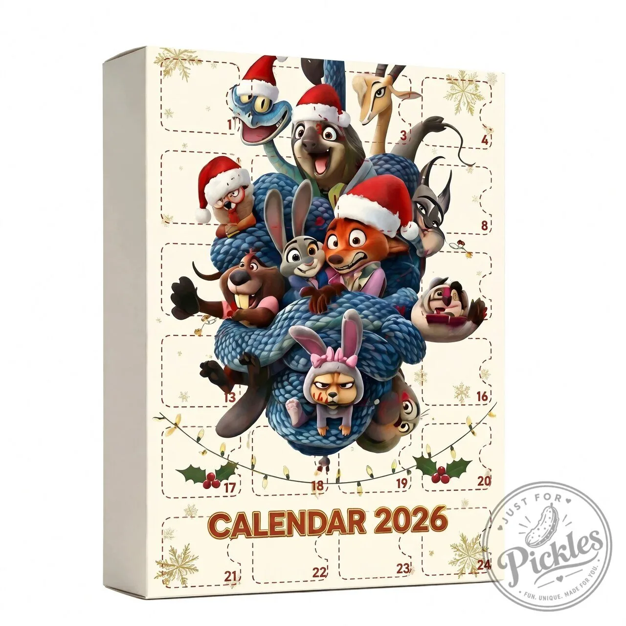 Critter City Advent Calendar 2026 9 Critter City Advent Calendar 2026 product design shown in a detailed view