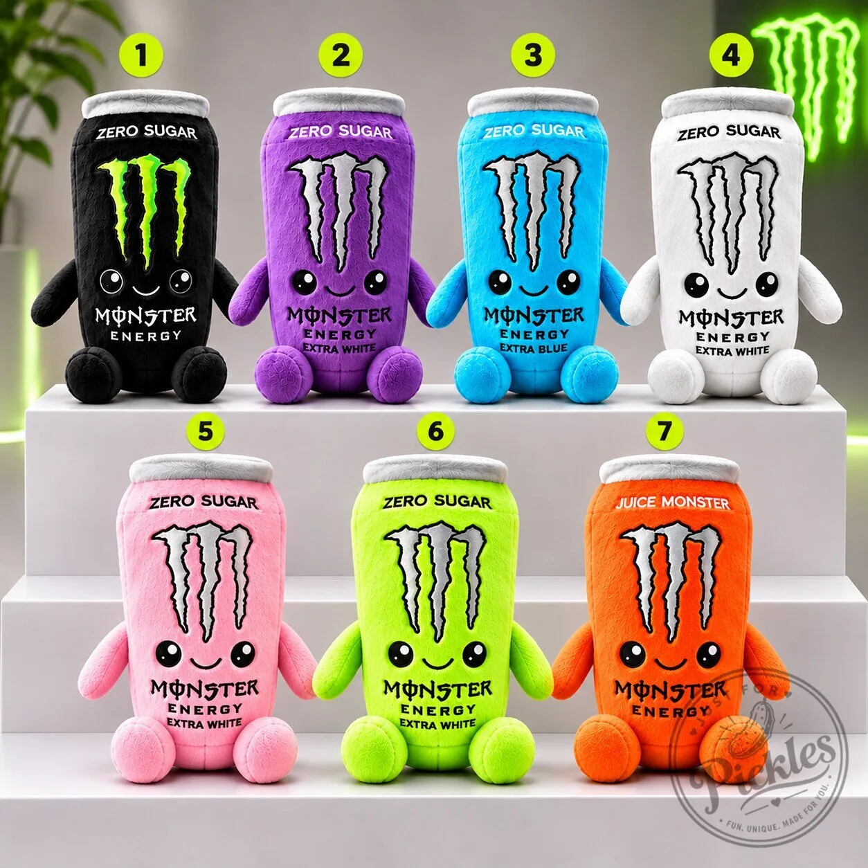 Monster Energy Can Kawaii Plush Toy